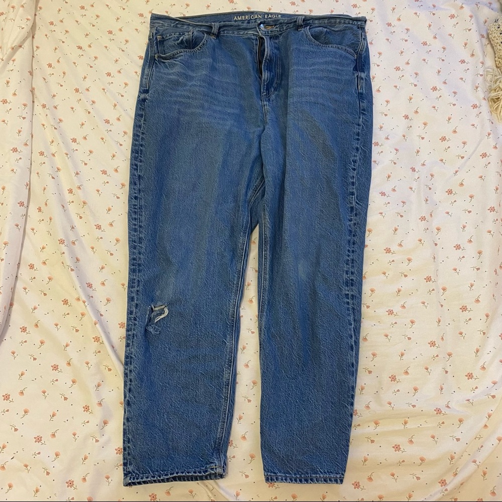Gently worn high waisted jeans